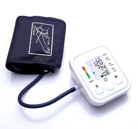 Arm Blood Pressure Monitor sphygmomanometer cuff automatic electronic tensiometer digital upper arm blood pressure monitor.