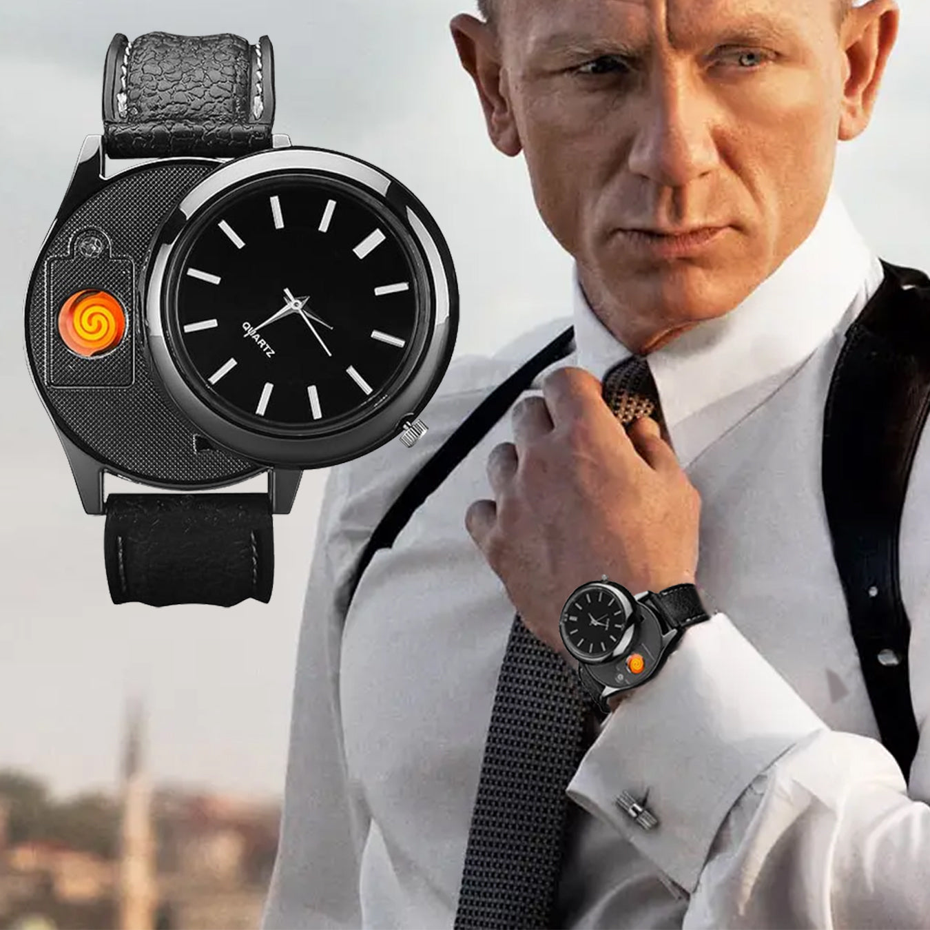 James Bond Lighter Watch