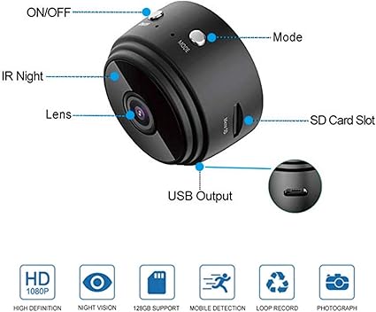 A9 Smallest Wireless WIFI Camera