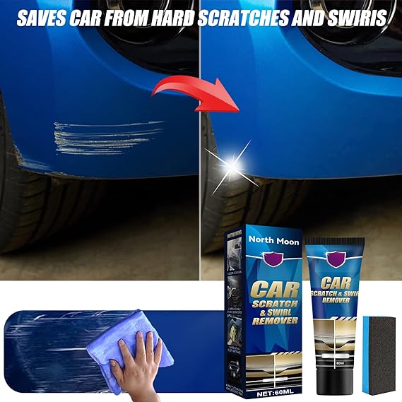 Car Scratch and Swirl Remover,Repair Polishing Scratch Removal Wax Scratch Repair