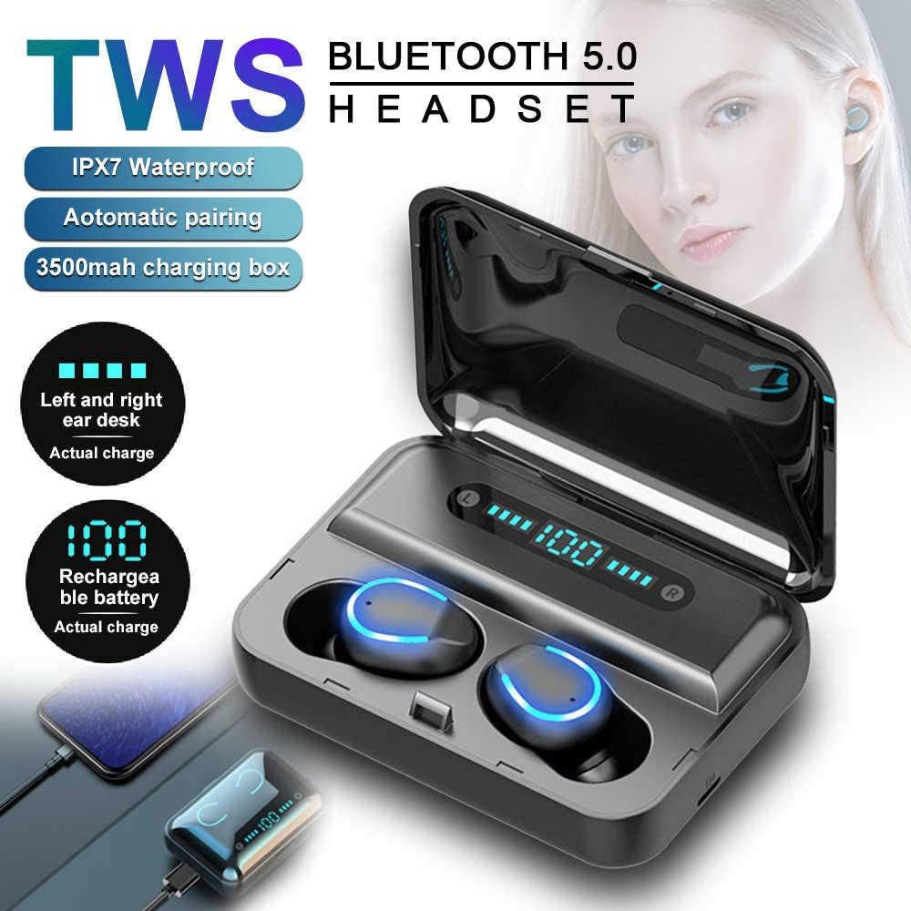 Wireless F9 Earbuds with Touch Control